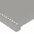 Produktbild 5 för Sänggavel LED ljusgrå 83x16x118/128 cm tyg