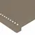 Produktbild 5 för Sänggavel LED taupe 183x16x118/128 cm tyg