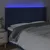 Produktbild 4 för Sänggavel LED blå 183x16x118/128 cm tyg