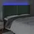 Produktbild 4 för Sänggavel LED mörkgrön 183x16x118/128 cm sammet
