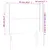 Produktbild 6 för Sänggavel LED brun 93x16x118/128 cm konstläder
