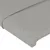 Produktbild 5 för Huvudgavel LED ljusgrå 93x16x118/128 cm tyg