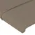 Produktbild 5 för Sänggavel LED taupe 147x16x118/128 cm tyg