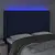 Produktbild 4 för Huvudgavel LED blå 147x16x118/128 cm tyg