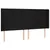 Produktbild 3 för Huvudgavel LED svart 163x16x118/128 cm tyg