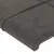 Produktbild 5 för Sänggavel LED mörkgrå 103x16x118/128 cm sammet