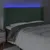 Produktbild 4 för Sänggavel LED mörkgrön 183x16x118/128 cm sammet