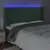 Produktbild 4 för Sänggavel LED mörkgrön 203x16x118/128 cm sammet