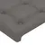 Produktbild 5 för Sänggavel LED grå 83x16x118/128 cm konstläder