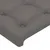 Produktbild 5 för Sänggavel LED grå 93x16x118/128 cm konstläder