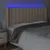 Produktbild 4 för Sänggavel LED cappuccino 163x16x118/128 cm konstläder