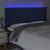 Produktbild 4 för Sänggavel LED blå 163x16x118/128 cm tyg