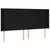 Produktbild 3 för Sänggavel LED svart 203x16x118/128 cm tyg