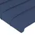 Produktbild 5 för Sänggavel LED blå 203x16x118/128 cm tyg
