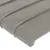 Produktbild 5 för Sänggavel LED ljusgrå 83x16x118/128 cm sammet