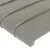 Produktbild 5 för Sänggavel LED ljusgrå 93x16x118/128 cm sammet