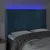 Produktbild 4 för Sänggavel LED blå 147x16x118/128 cm sammet