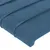 Produktbild 5 för Sänggavel LED blå 147x16x118/128 cm sammet