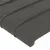 Produktbild 6 för Sänggavel LED mörkgrå 183x16x118/128 cm sammet