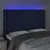 Produktbild 4 för Sänggavel LED blå 147x16x118/128 cm tyg