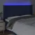Produktbild 4 för Sänggavel LED blå 163x16x118/128 cm tyg