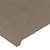 Produktbild 5 för Sänggavel LED taupe 183x16x118/128 cm tyg