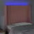 Produktbild 4 för Huvudgavel LED grön 83x16x118/128 cm sammet
