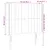 Produktbild 7 för Sänggavel LED rosa 93x16x118/128 cm sammet