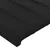 Produktbild 6 för Sänggavel LED svart 147x16x118/128 cm sammet