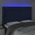 Produktbild 4 för Sänggavel LED blå 147x16x118/128 cm tyg