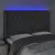 Produktbild 4 för Huvudgavel LED mörkgrå 163x16x118/128 cm tyg