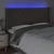 Produktbild 4 för Sänggavel LED taupe 183x16x118/128 cm tyg