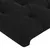 Produktbild 5 för Sänggavel LED svart 183x16x118/128 cm sammet