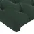 Produktbild 5 för Sänggavel LED mörkgrön 203x16x118/128 cm sammet