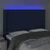 Produktbild 4 för Sänggavel LED blå 147x16x118/128 cm tyg