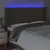 Produktbild 4 för Sänggavel LED taupe 163x16x118/128 cm tyg