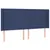 Produktbild 3 för Sänggavel LED blå 183x16x118/128 cm tyg