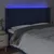 Produktbild 4 för Sänggavel LED blå 183x16x118/128 cm tyg