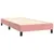 Produktbild 4 för Ramsäng med madrass rosa 90x190 cm sammet