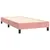 Produktbild 4 för Ramsäng med madrass rosa 90x190 cm sammet