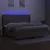 Produktbild 3 för Ramsäng med madrass & LED taupe 200x200 cm tyg