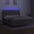 Produktbild 3 för Ramsäng med madrass & LED taupe 160x200 cm tyg