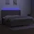 Produktbild 3 för Ramsäng med madrass & LED taupe 200x200 cm tyg