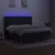 Produktbild 3 för Ramsäng med madrass & LED svart 160x200 cm tyg