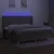 Produktbild 3 för Ramsäng med madrass & LED taupe 200x200 cm tyg