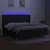 Produktbild 3 för Ramsäng med madrass & LED svart 200x200 cm tyg