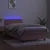 Produktbild 3 för Ramsäng med madrass rosa & LED 90x190 cm sammet