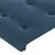 Produktbild 8 för Ramsäng med madrass & LED mörkblå 100x200 cm sammet