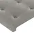 Produktbild 8 för Ramsäng med madrass & LED ljusgrå 120x200 cm sammet
