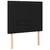 Produktbild 7 för Ramsäng med madrass & LED svart 80x200 cm tyg